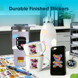 UV DTF PET Film 30cm × 100m for Crystal Label Transfer Printing