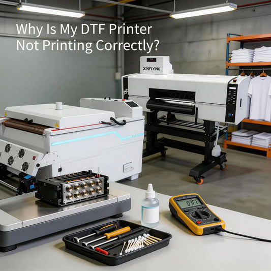 DTF Printer Printhead Troubleshooting Guide for T-Shirt Printing Machines