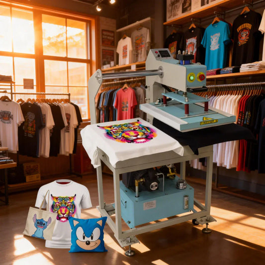 Choosing the Right Heat Press Machine for Your Custom T-Shirt Business