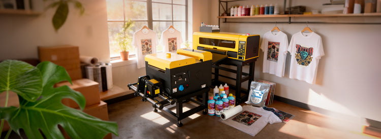 alt="Professional DTF Printers for Custom Apparel Printing"