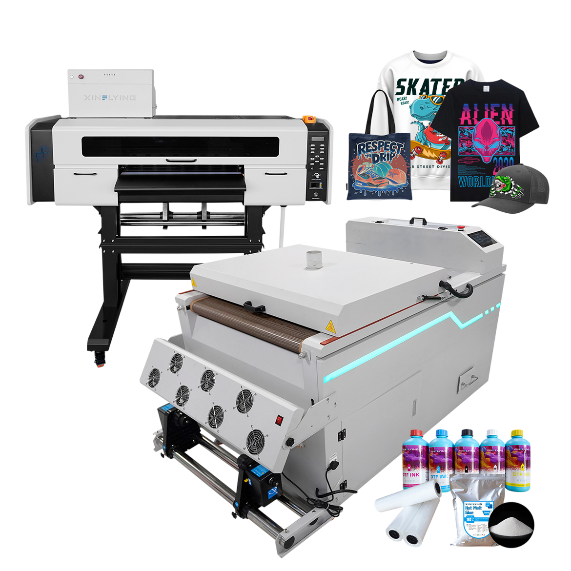 XF-702E+Z650-2 Digital DTF Printer | Fast Delivery – xinflyingprint