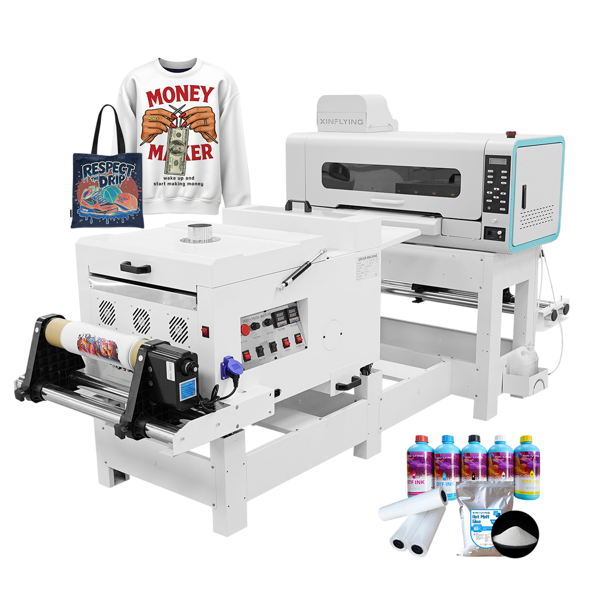 XF-702E+Z650-2 Digital DTF Printer | Fast Delivery – xinflyingprint