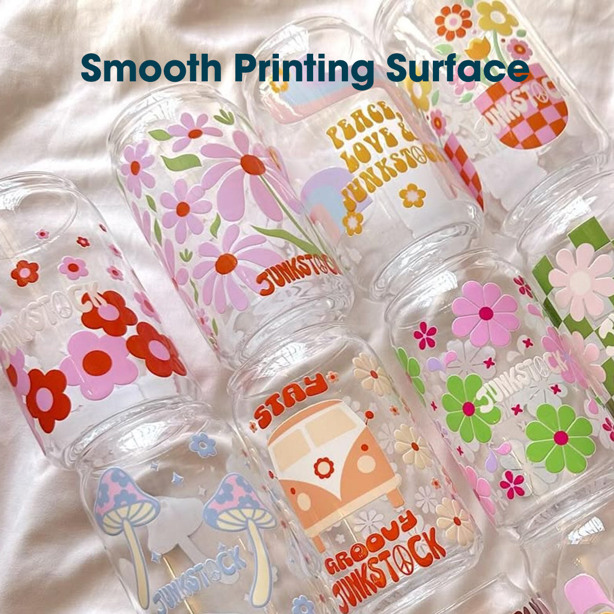 UV DTF PET Film 30cm × 100m for Crystal Label Transfer Printing