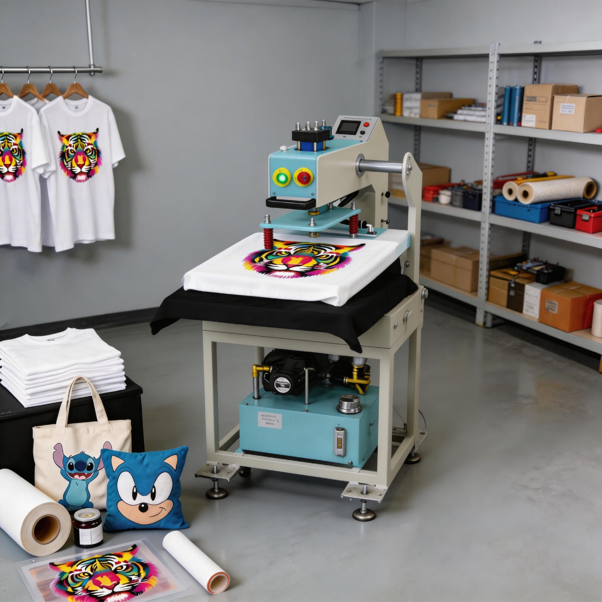XF-6040 (7BE) Heat Press Machine